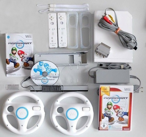 Nintendo wii konsole - mit, mario