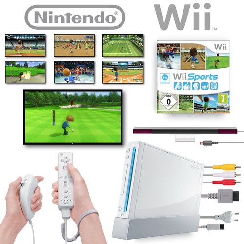Nintendo wii konsole weiß - wii,