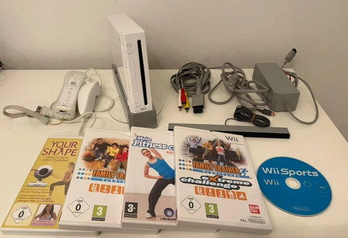Wii weiß komplett 4 - komplett,