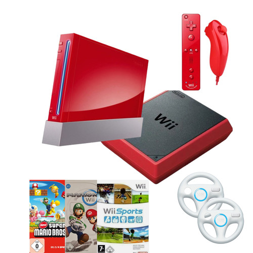 Wii nintendo konsole rot - wii,