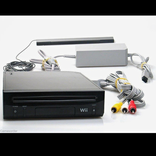 Nintendo wii schwarz komplett - wii,