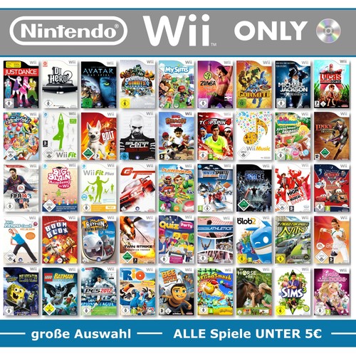 Nintendo wii spiele - wii, nur