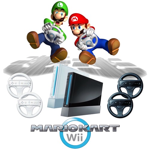 Nintendo wii konsole schwarz - nintendo, (schwarz