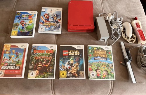 Nintendo wii konsole rot - nintendo,