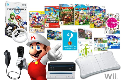 Nintendo wii konsole remote - wii,