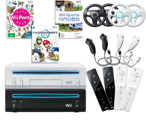 Nintendo wii konsole - nintendo, weiß
