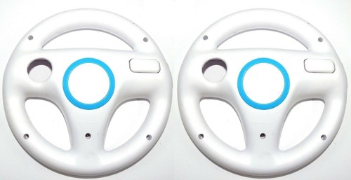Wii lenkrad set weiß - ,