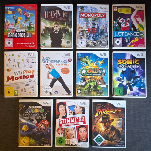 Nintendo wii spiele auswahl - wii,
