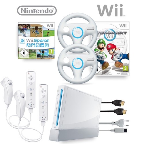 Nintendo wii konsole - nintendo, hd