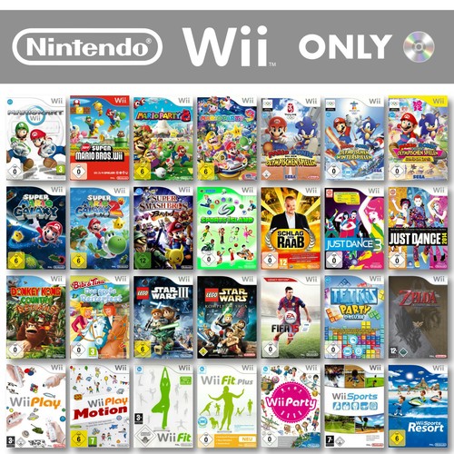 Nintendo wii spiele wahl - nintendo, spiele-wahl