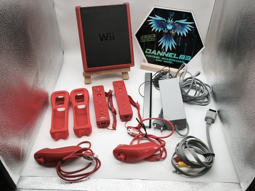 Nintendo wii spielekonsole rot - wii,
