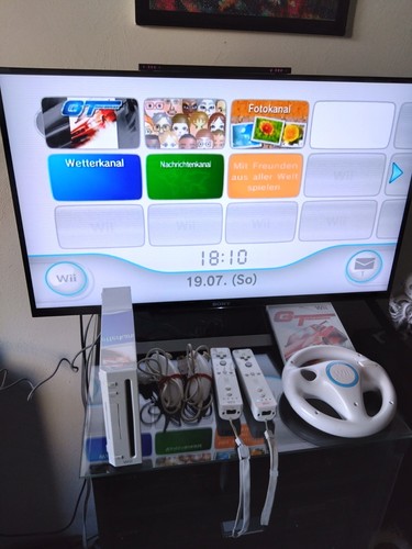 Nintendo wii konsole - -, weiß