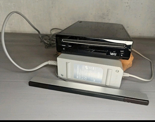 Nintendo wii schwarz - wii, in